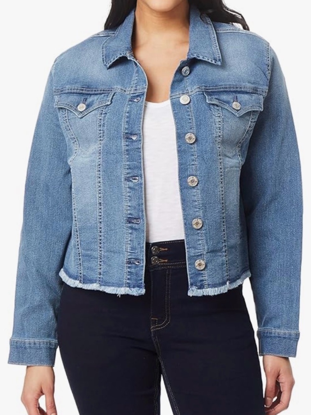Angels Light Blue Denim Jacket